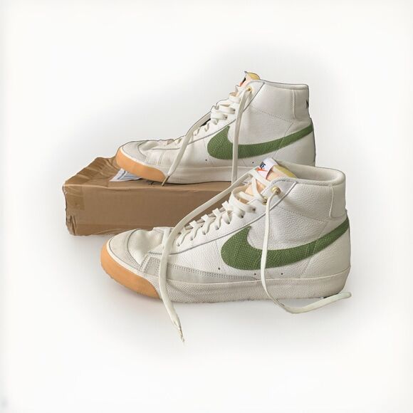 Nike Blazer Mid ‘77 Vintage Asparagus Snakeskin White DC1706-100 SZ 14 main image 6